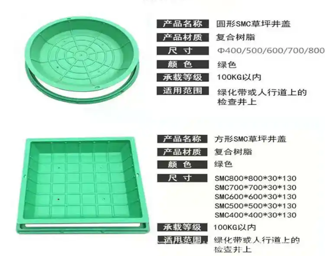 吉木乃树脂复合种植井盖展示